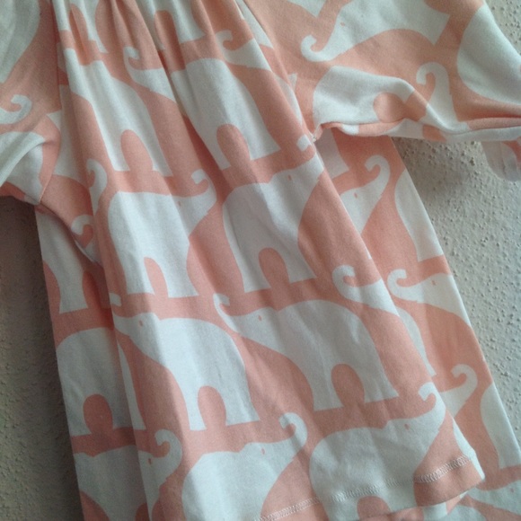 Milkbarn Elephant Cotton Dress & Legging Set - Picture 3 of 8